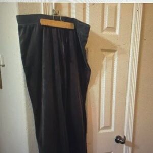 SBJ Active grey velour lounge pants PXL